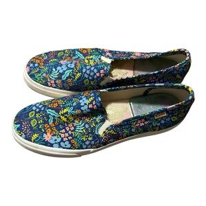Keds Rifle Paper Co Women's Colorful Floral Slip-On Sneakers